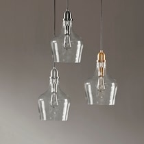 kern glass pendant light   