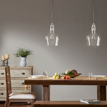 kern glass pendant light   