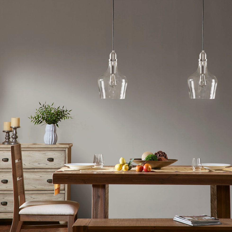 kern glass pendant light   