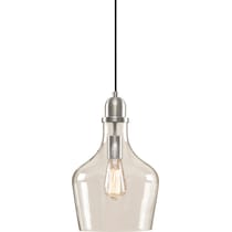 kern glass pendant light   