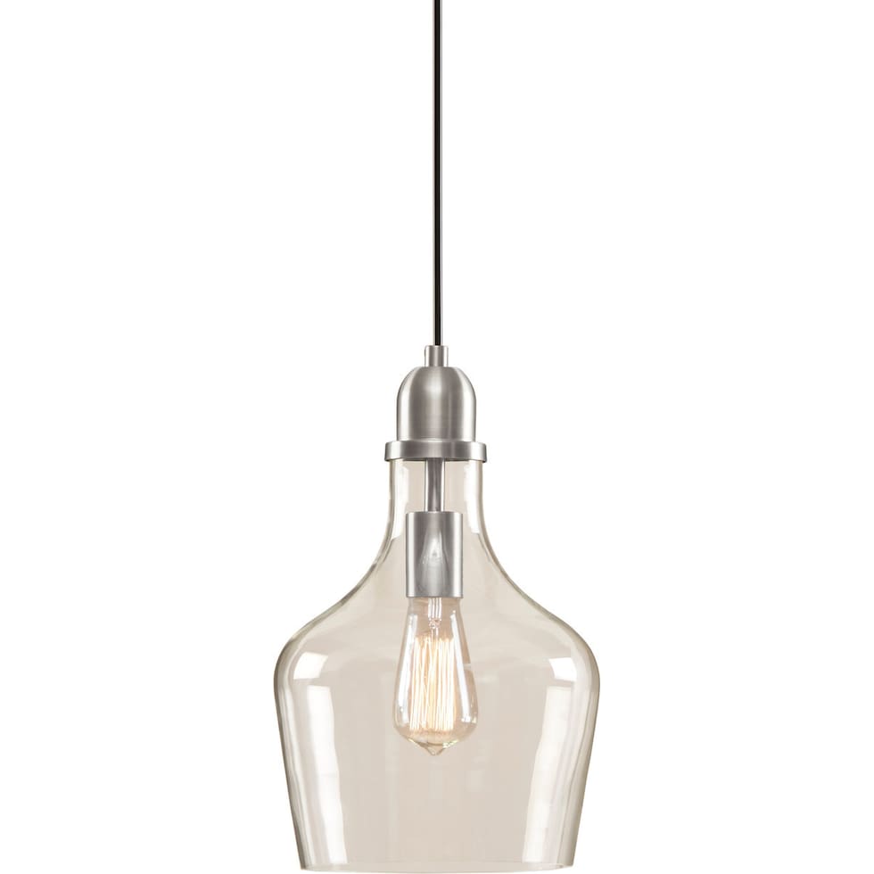 kern glass pendant light   