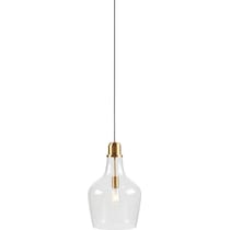 kern gold pendant light   