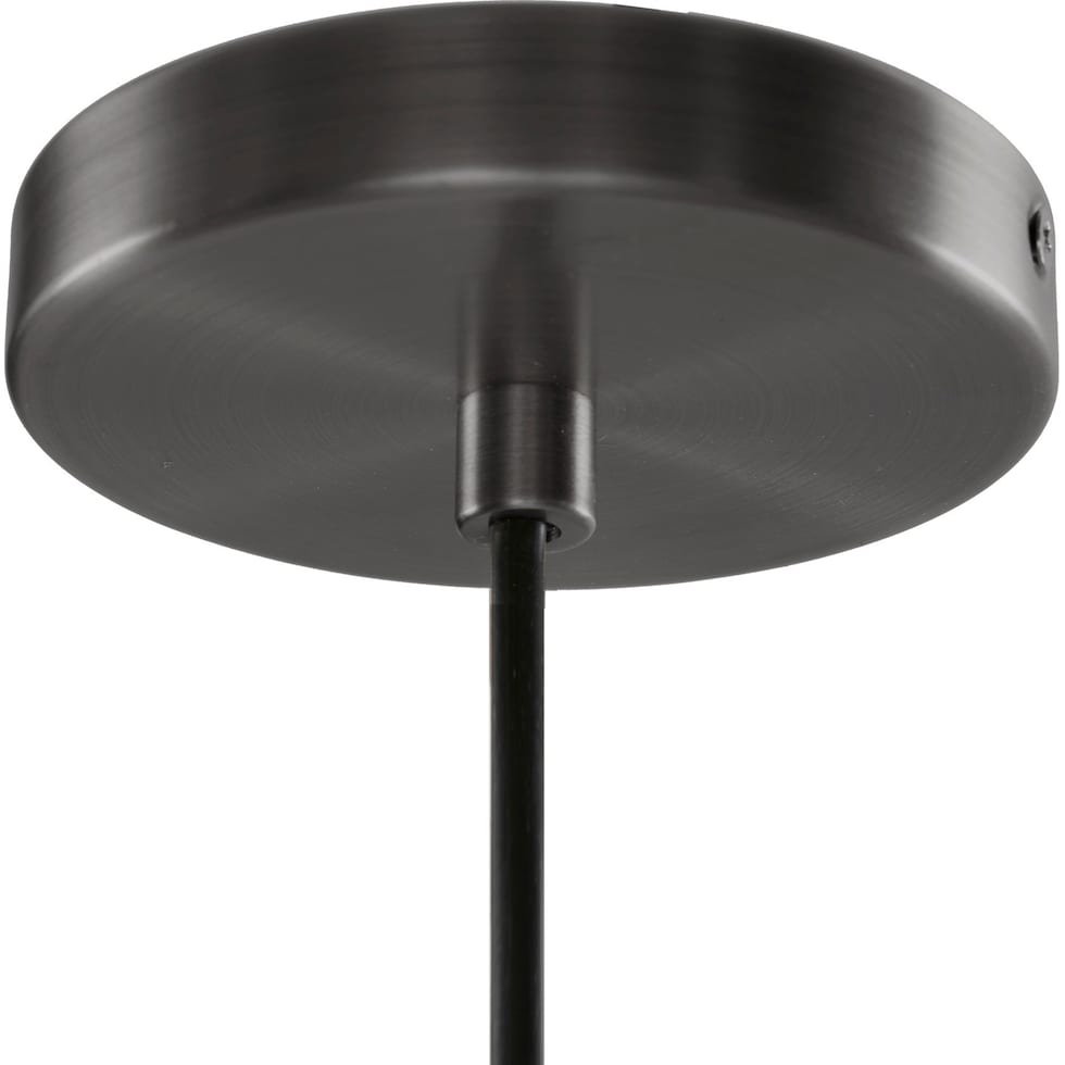 kern silver pendant light   