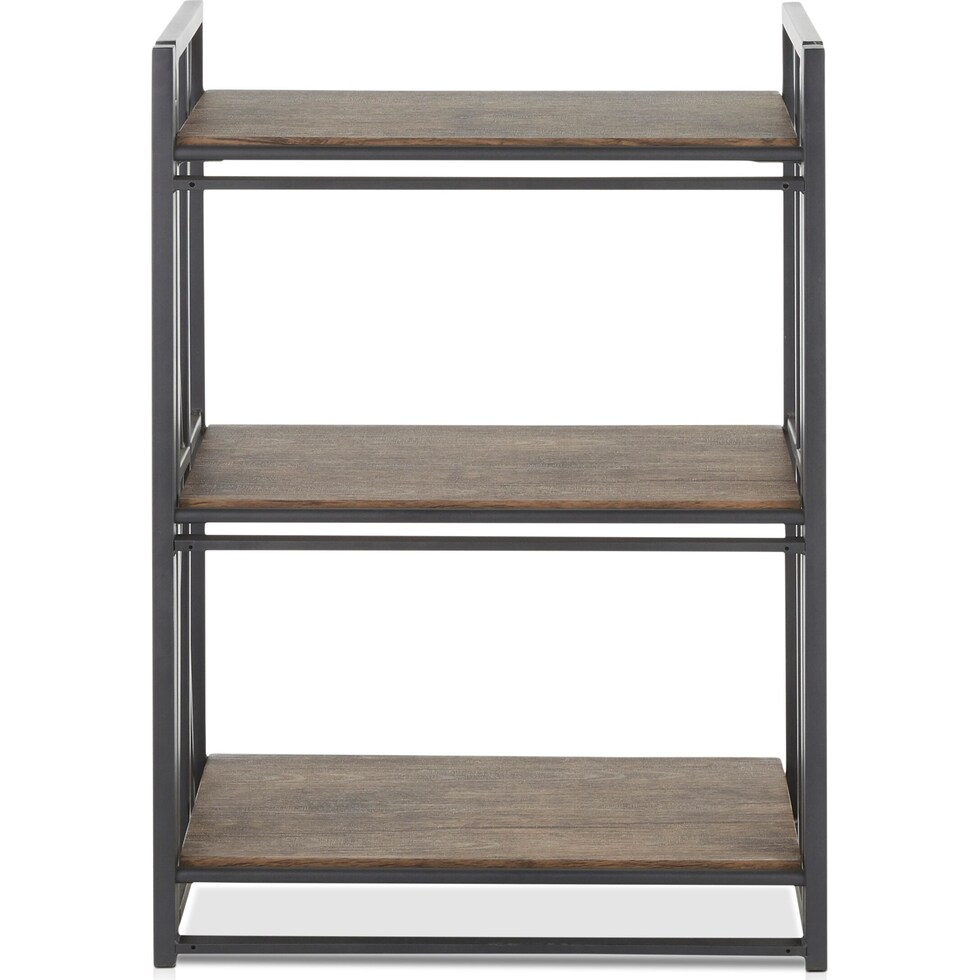 keston black brown bookcase   