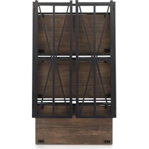 keston black brown bookcase   