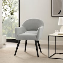 kevlin gray dining chair   
