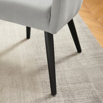 kevlin gray dining chair   