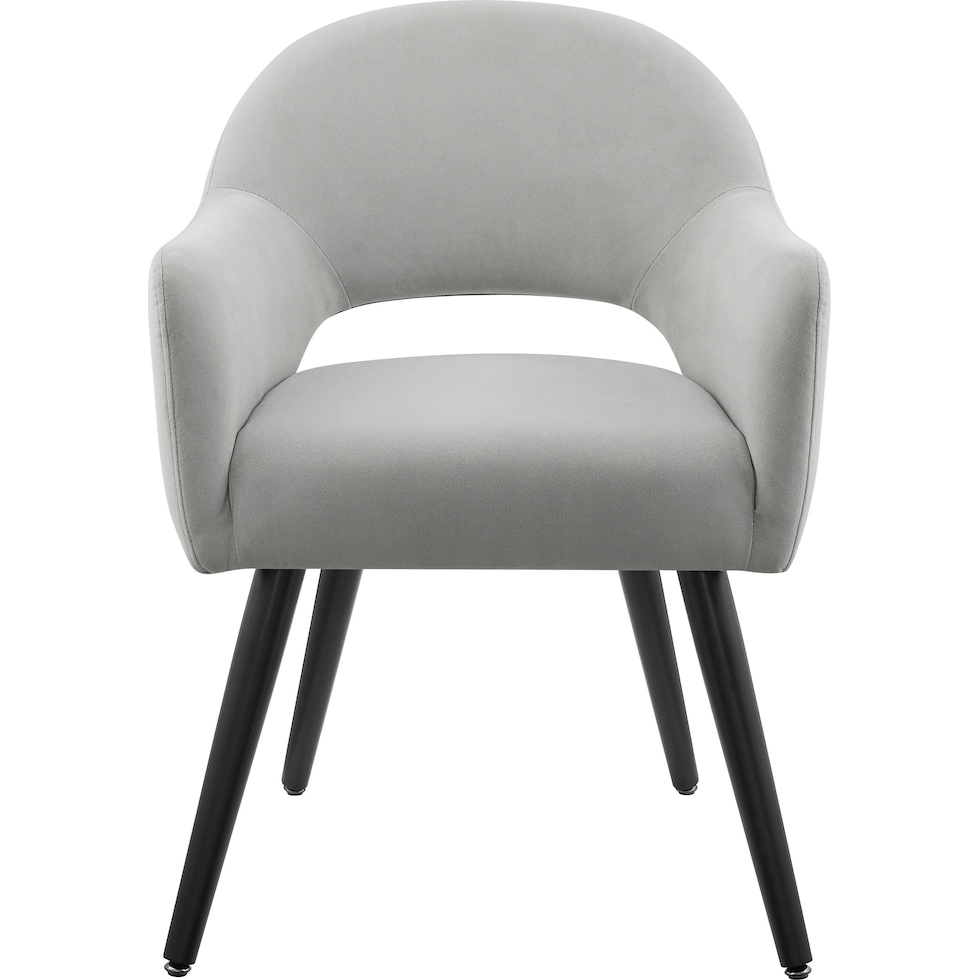 kevlin gray dining chair   