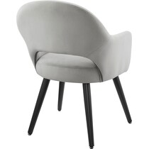 kevlin gray dining chair   