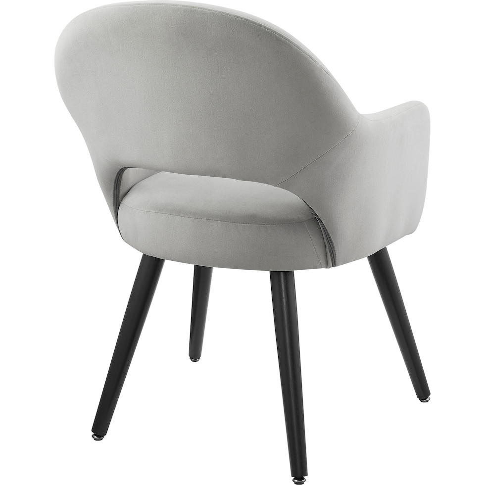 kevlin gray dining chair   