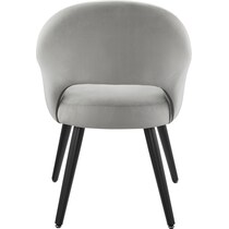kevlin gray dining chair   