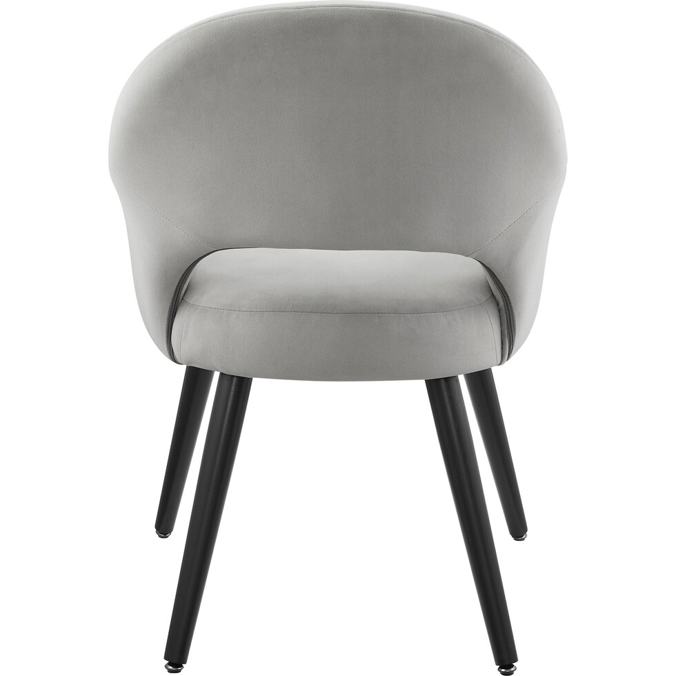 kevlin gray dining chair   
