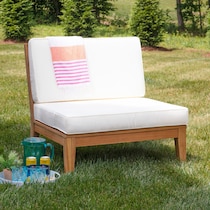 key west natural antique white outdoor chair   