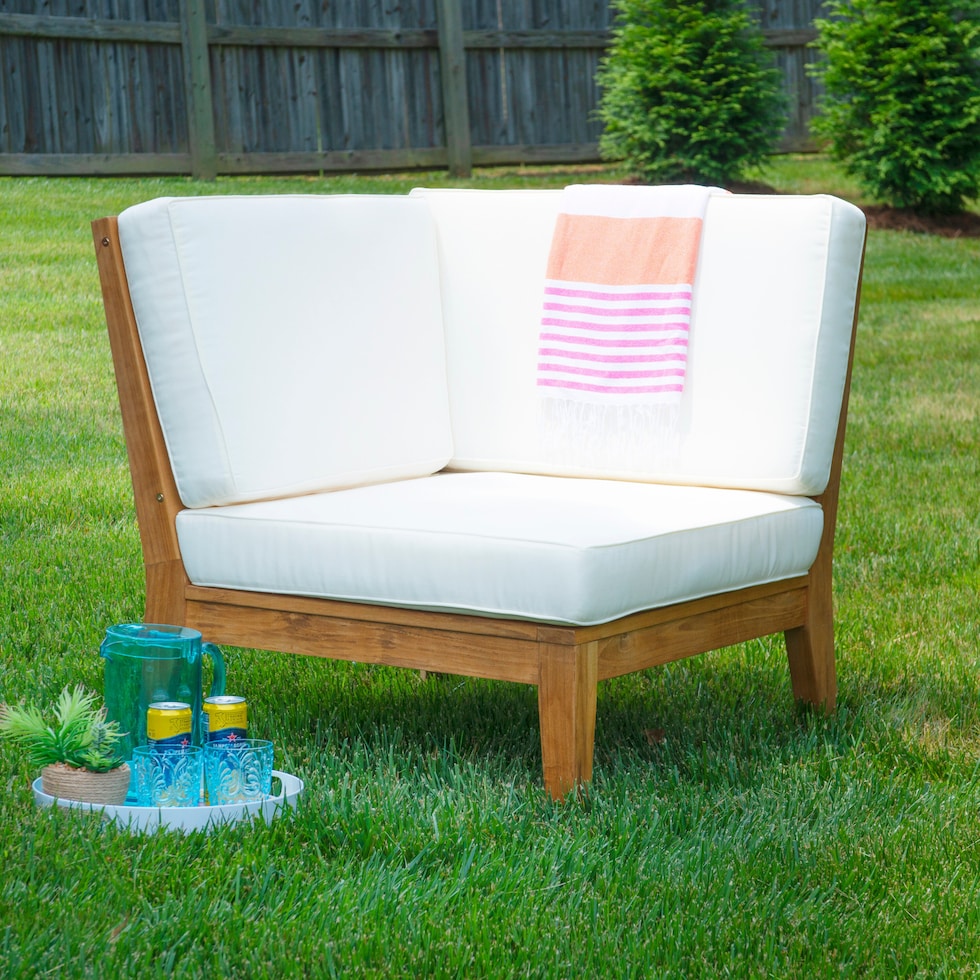 key west natural antique white outdoor chair   