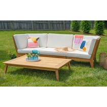 key west natural antique white outdoor chair   