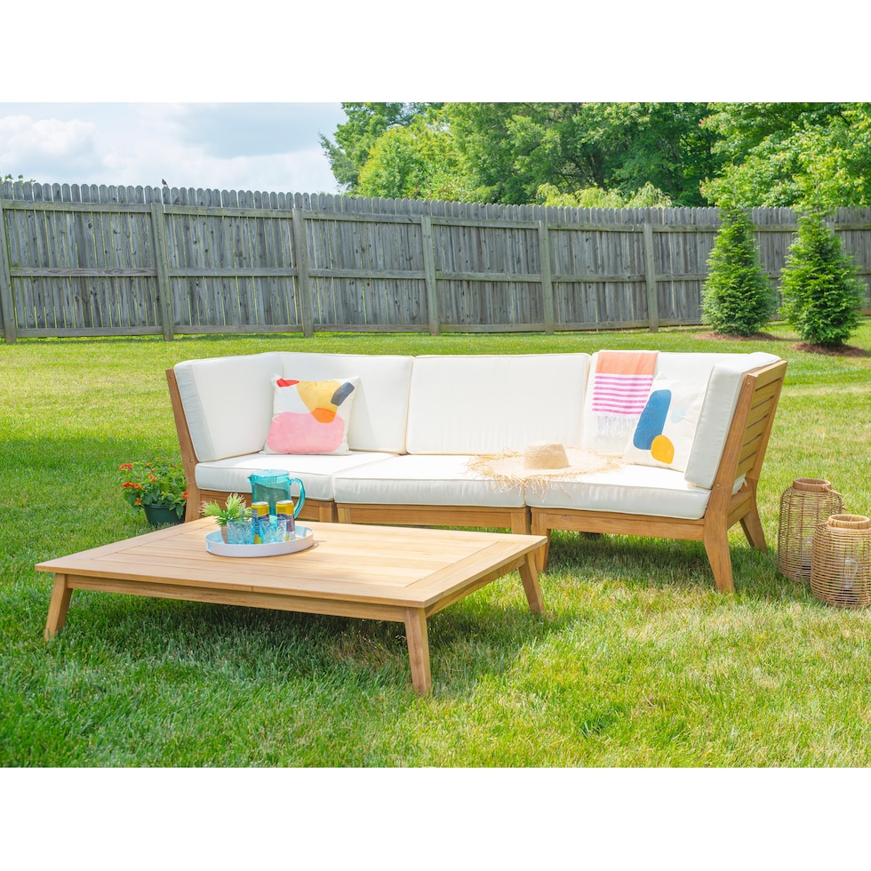 key west natural antique white outdoor chair   