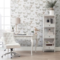 kiara beige office chair   