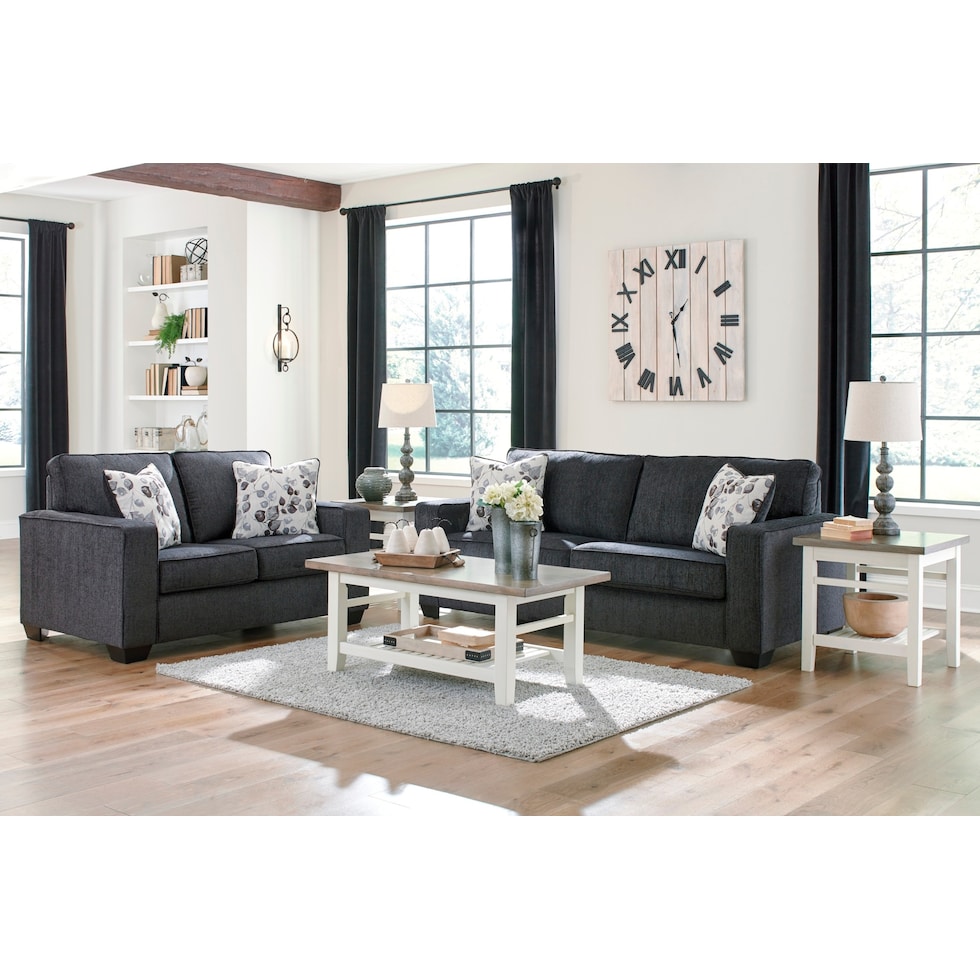 kiara gray sofa   