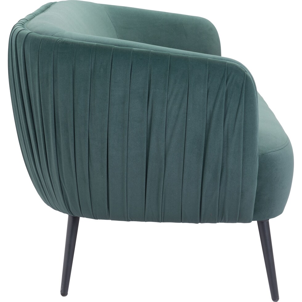 kiara green sofa   