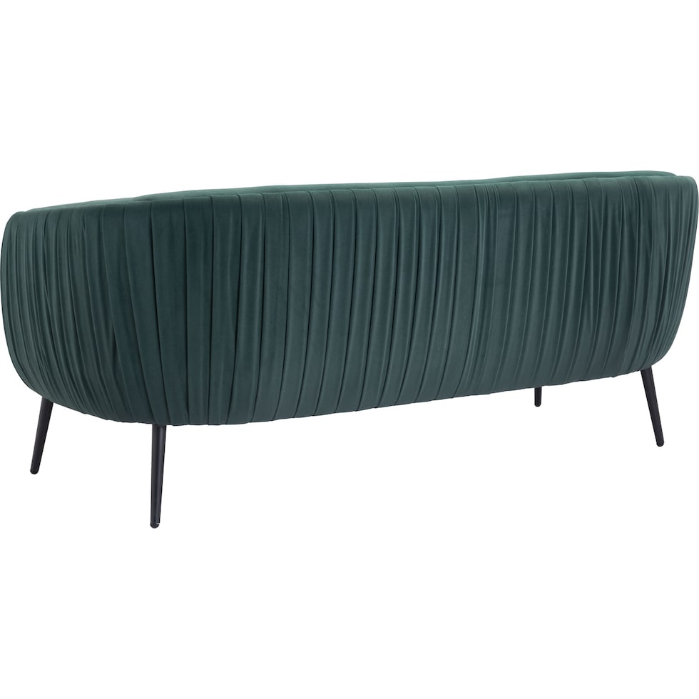 kiara green sofa   