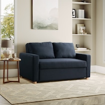 kimberly blue sofa bed   