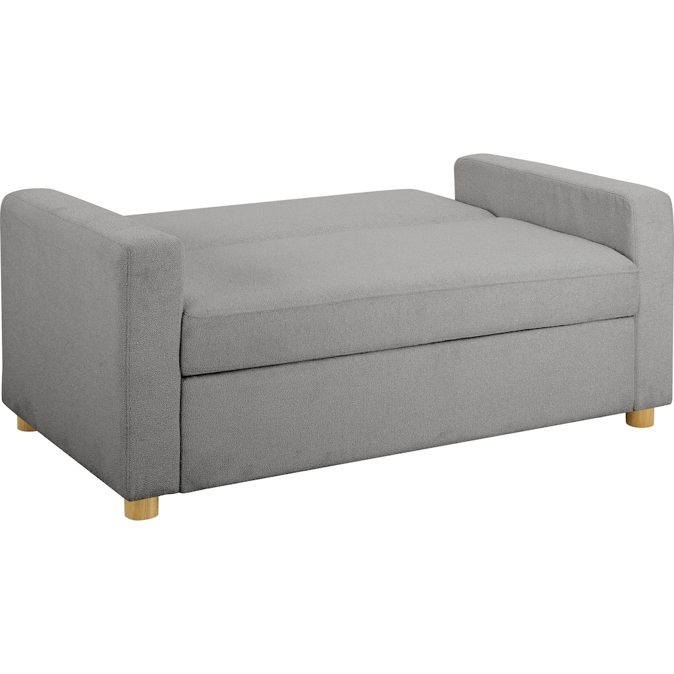 kimberly gray sofa bed   