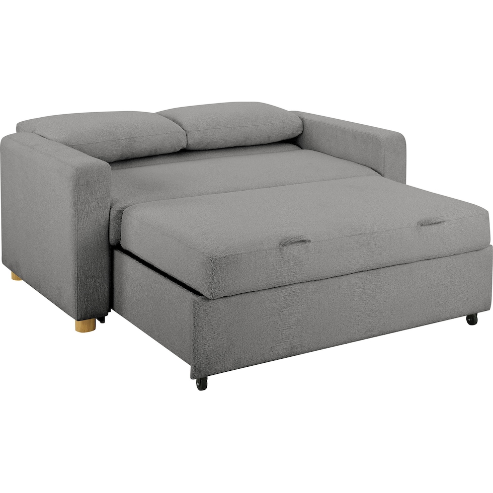 kimberly gray sofa bed   