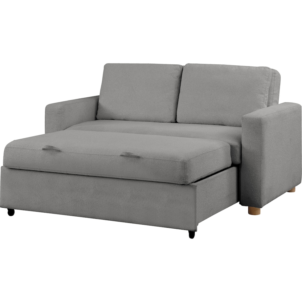 kimberly gray sofa bed   