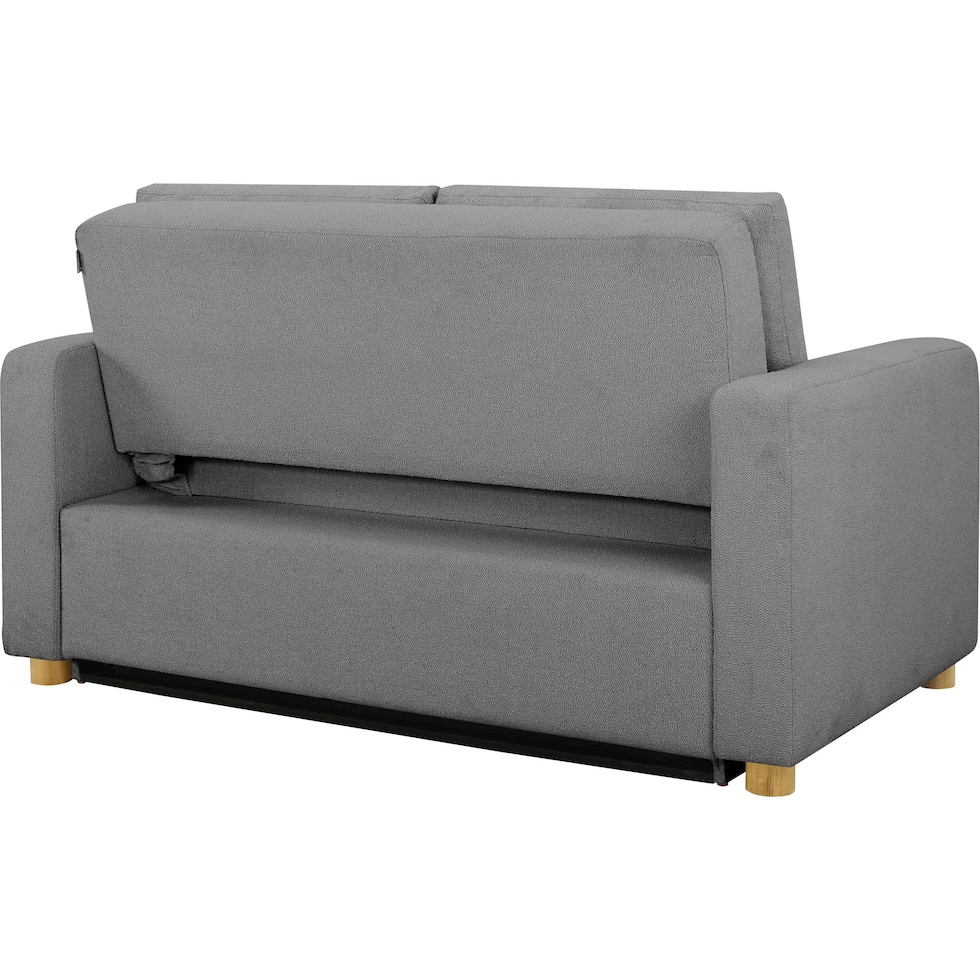 kimberly gray sofa bed   