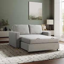 kimberly gray sofa bed   