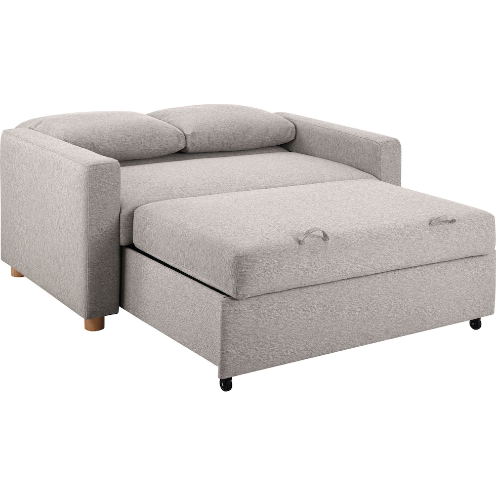 kimberly gray sofa bed   