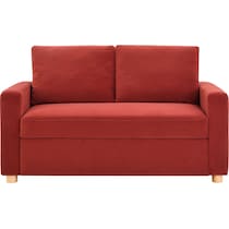 kimberly red sofa bed   