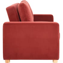 kimberly red sofa bed   