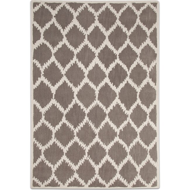 Rugs - Lifestyle Kimble Area Rug - Gray and Ivory