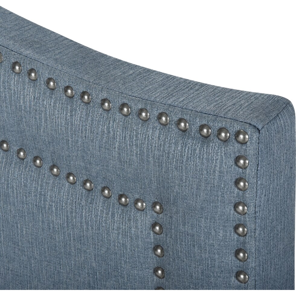 kimbra blue twin bed   
