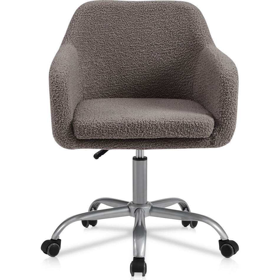kimika gray office chair   