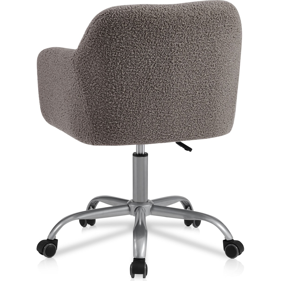 kimika gray office chair   