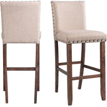 kingsbury light brown bar stool   