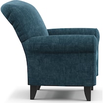 kingston blue accent chair   