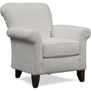 Kingston Accent Chair - Sheepskin White