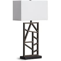 kingswood multicolor table lamp   