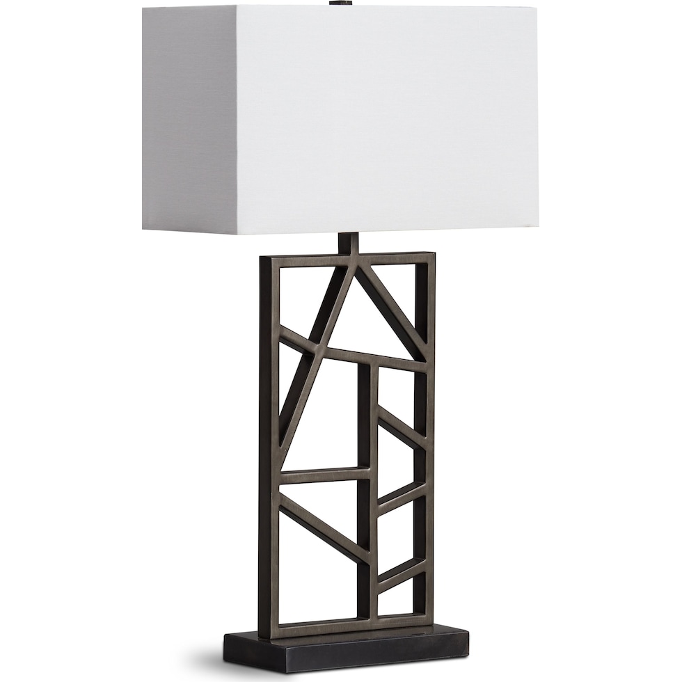 kingswood multicolor table lamp   