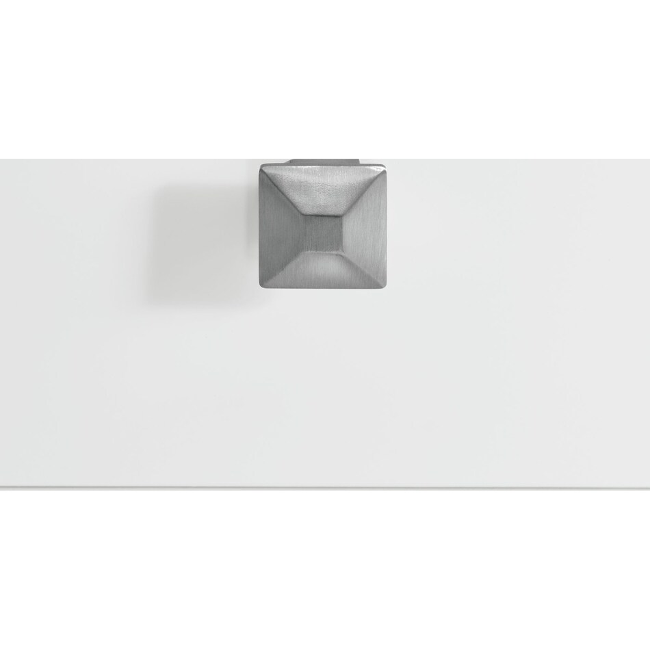 kinsler white side table   