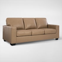 kintaro light brown sofa   