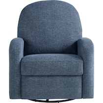 kipton blue recliner   