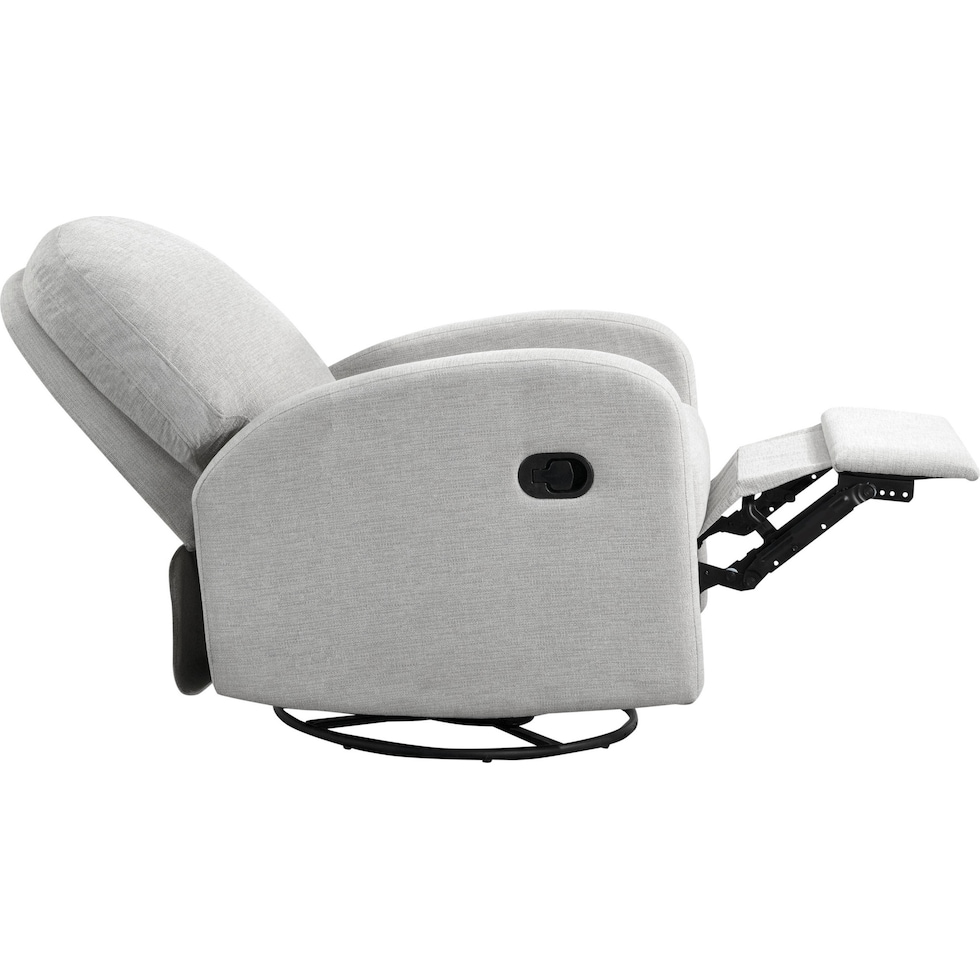 kipton gray recliner   