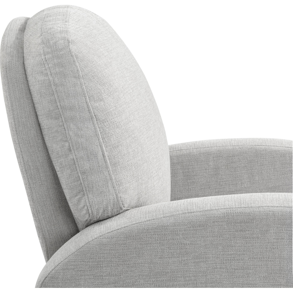 kipton gray recliner   