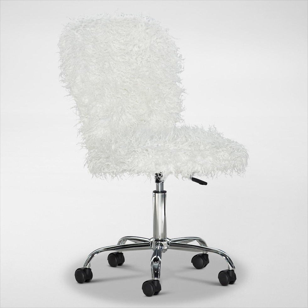 kira white office chair web   