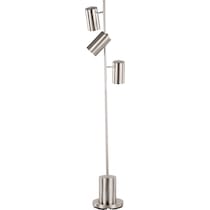kirby stainless steel floor lamp   
