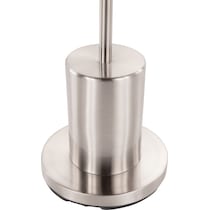 kirby stainless steel floor lamp   